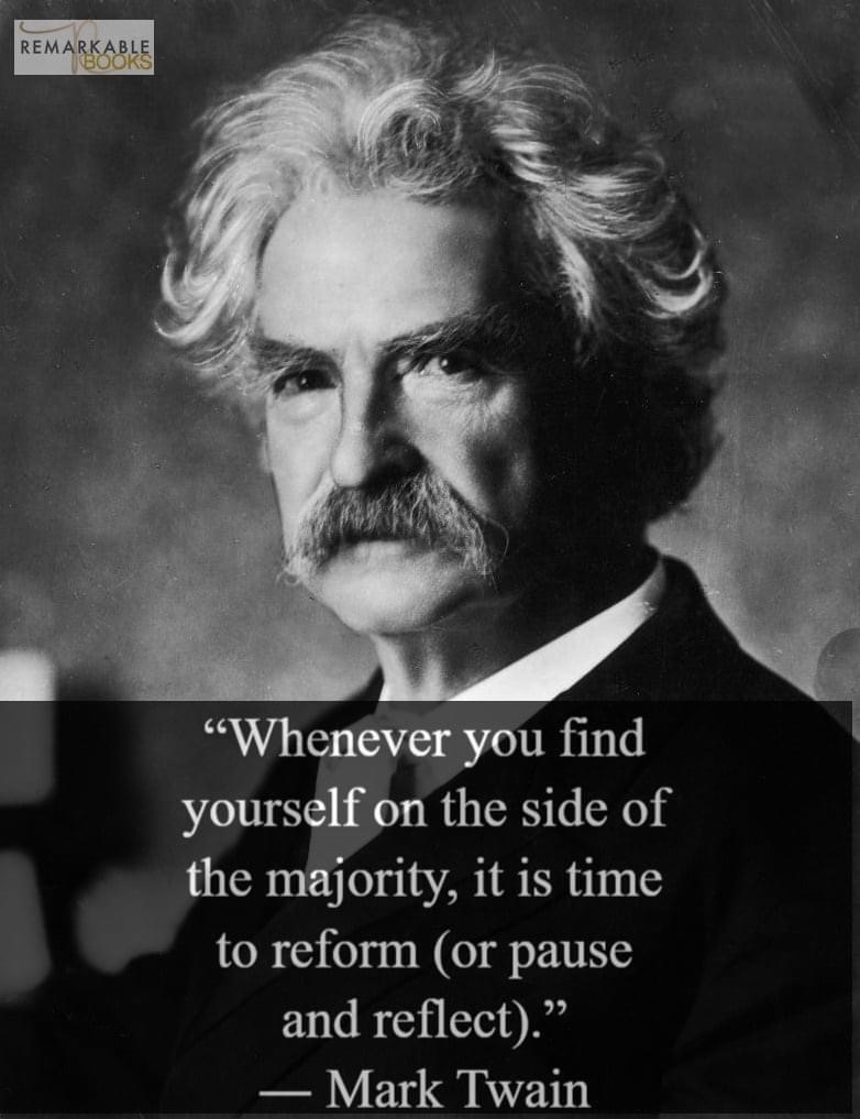 Mark Twain quote Blank Template - Imgflip