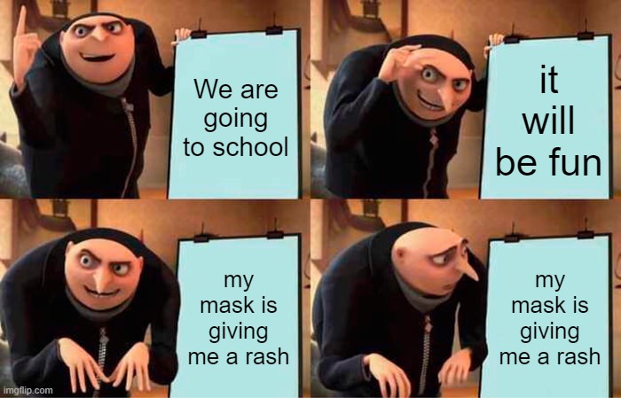 Gru Is Going Back To School Imgflip