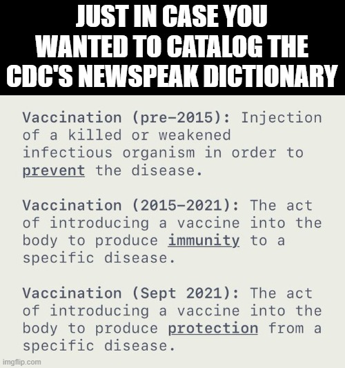 Pick a lane!!!! These are three different words entirely! | JUST IN CASE YOU WANTED TO CATALOG THE CDC'S NEWSPEAK DICTIONARY | made w/ Imgflip meme maker