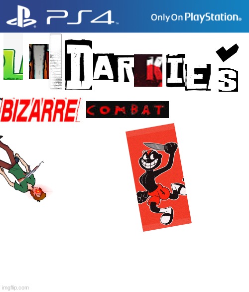 Lil Darkie's Bizzare Combat coming soon on the PS4 | image tagged in ps4 case,lil darkie,rap,fake ps4 games,memes,fake games | made w/ Imgflip meme maker