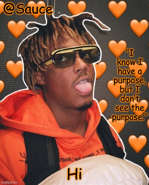 Hi | image tagged in help i made another juice wrld temp | made w/ Imgflip meme maker