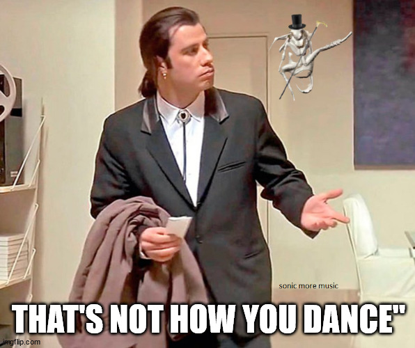 Painted Over Cockroach | THAT'S NOT HOW YOU DANCE" | image tagged in cockroach,painted,john travolta,meme | made w/ Imgflip meme maker