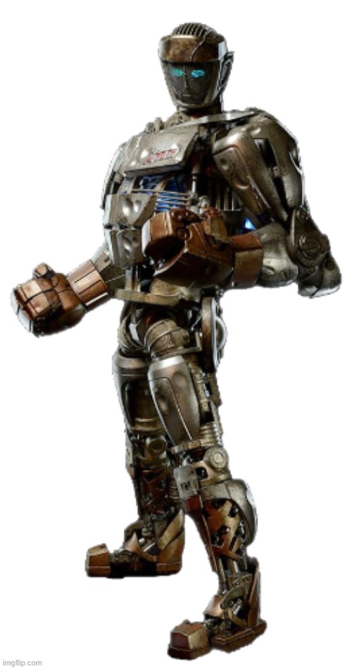 this is atom in real steel movie | image tagged in real steel,atom | made w/ Imgflip meme maker