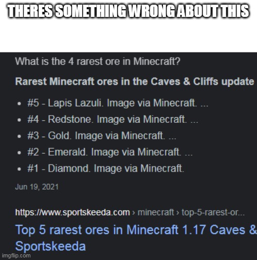 da fork | THERES SOMETHING WRONG ABOUT THIS | image tagged in minecraft | made w/ Imgflip meme maker