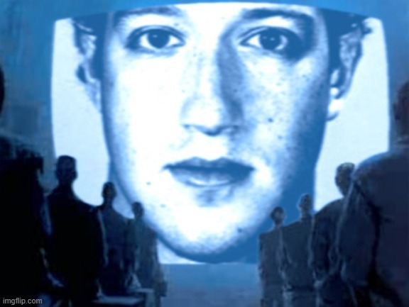 big brother zuckerberg | image tagged in big brother zuckerberg | made w/ Imgflip meme maker