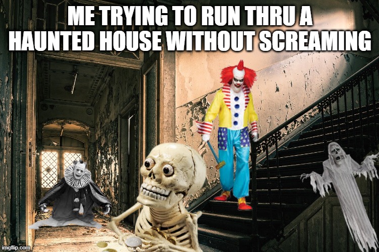 haunted house funny quotes