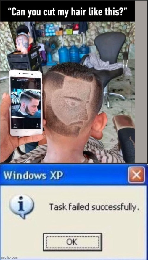 Well yes, but actually no. | image tagged in task failed successfully,well yes but actually no,well yes outstanding move but it's illegal,haircut,drip | made w/ Imgflip meme maker