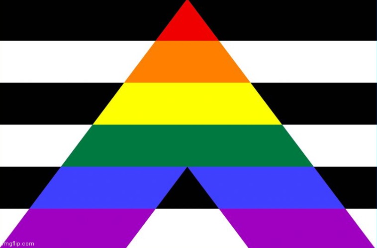 Straight Ally Flag | image tagged in straight ally flag | made w/ Imgflip meme maker