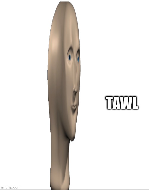 Blank White Template | TAWL | image tagged in blank white template | made w/ Imgflip meme maker