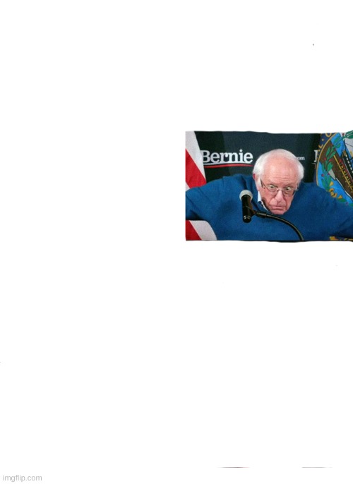 Bernie Sanders reaction (nuked) | image tagged in bernie sanders reaction nuked | made w/ Imgflip meme maker