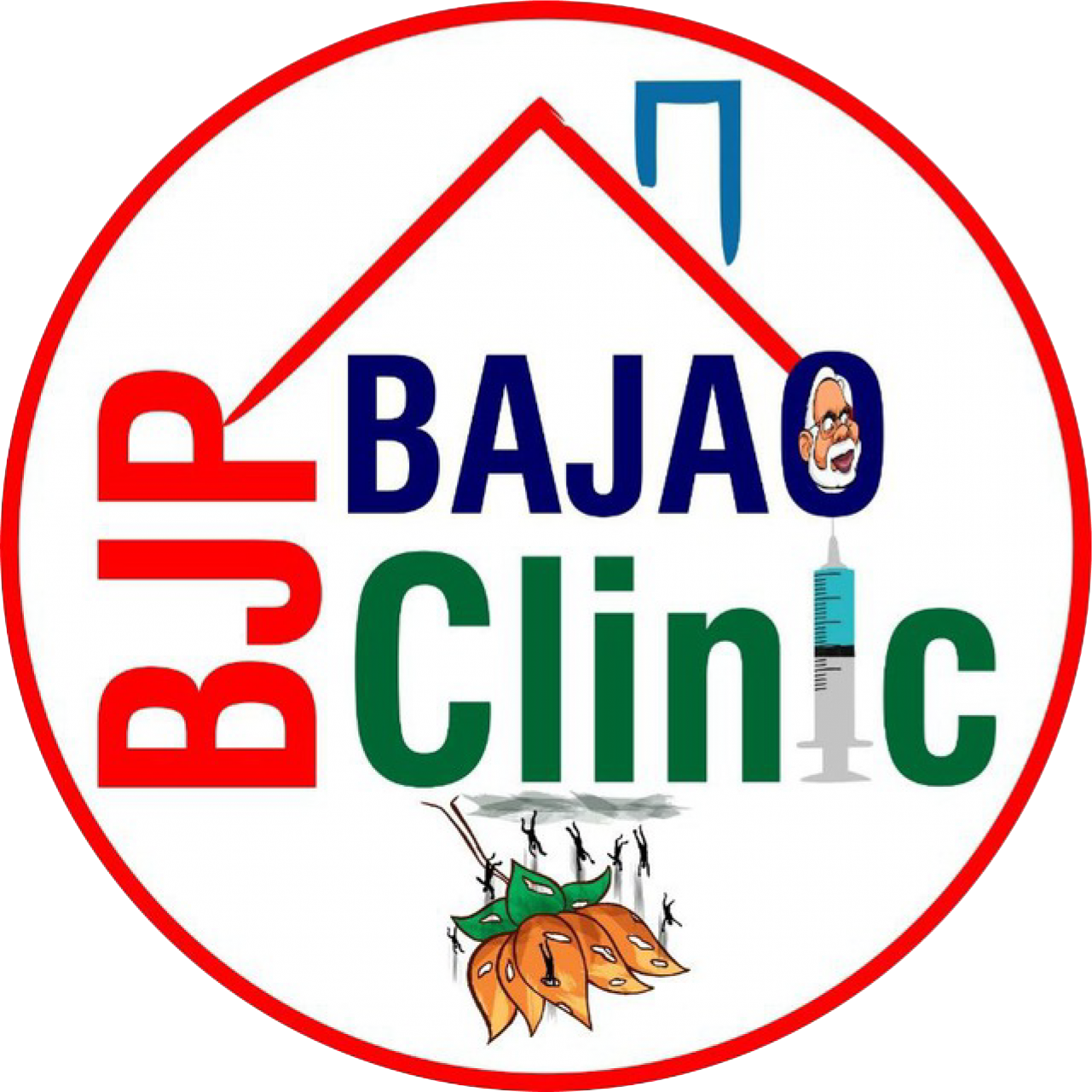 BJP Bajao Blank Meme Template