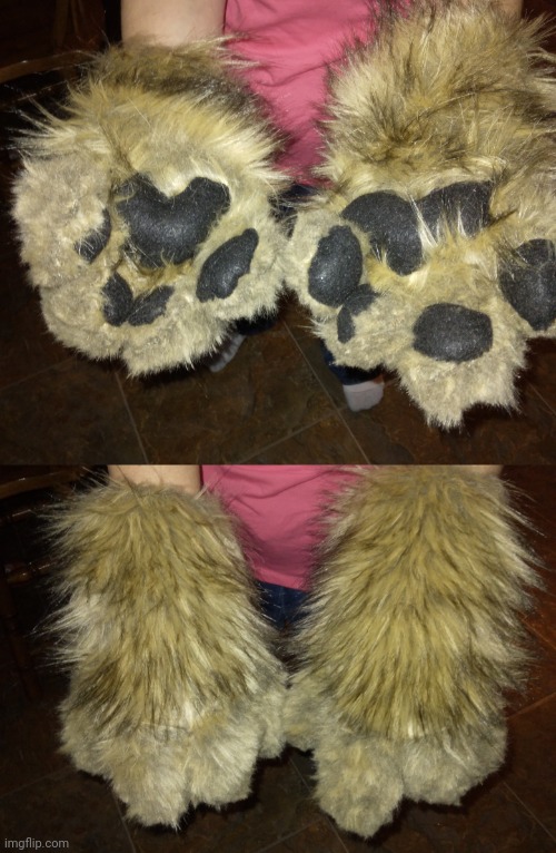 Paws i just finished. I need yo add a few minor details and then they will be for sale on my etsy! | made w/ Imgflip meme maker