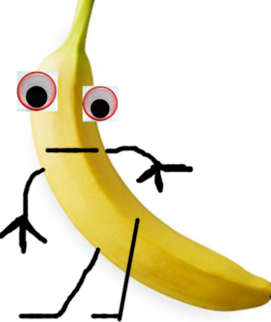 High Quality ben the banana Blank Meme Template