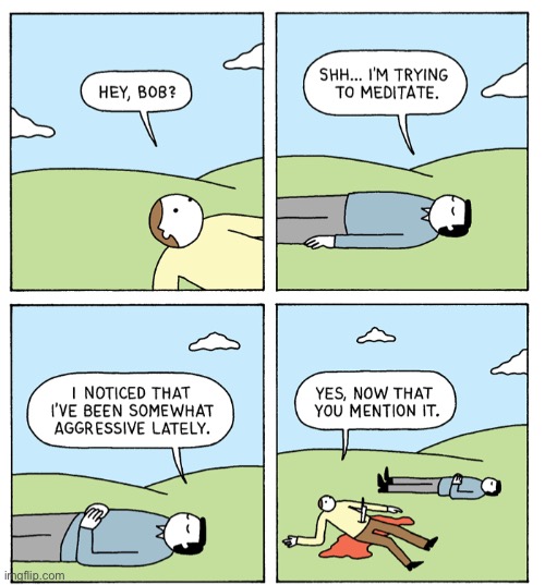 uh oh | image tagged in comics/cartoons,funny,aggressive,knife | made w/ Imgflip meme maker