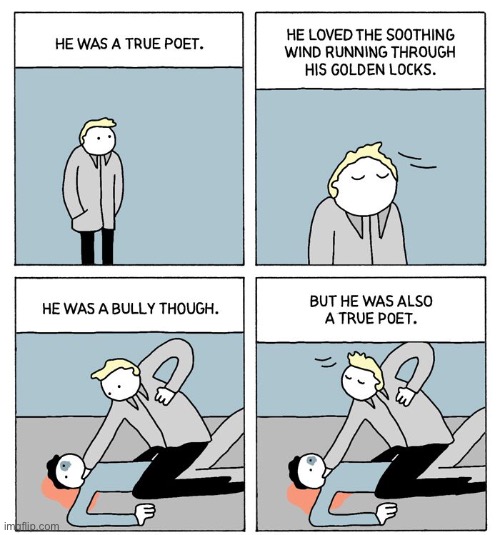 LOL | image tagged in comics/cartoons,funny,poet,violence | made w/ Imgflip meme maker