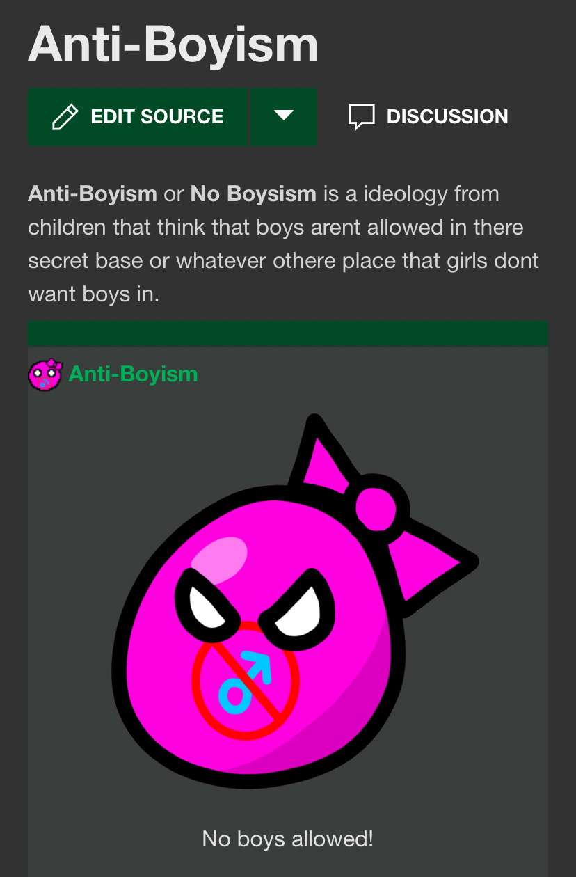 Anti-boyism Blank Meme Template