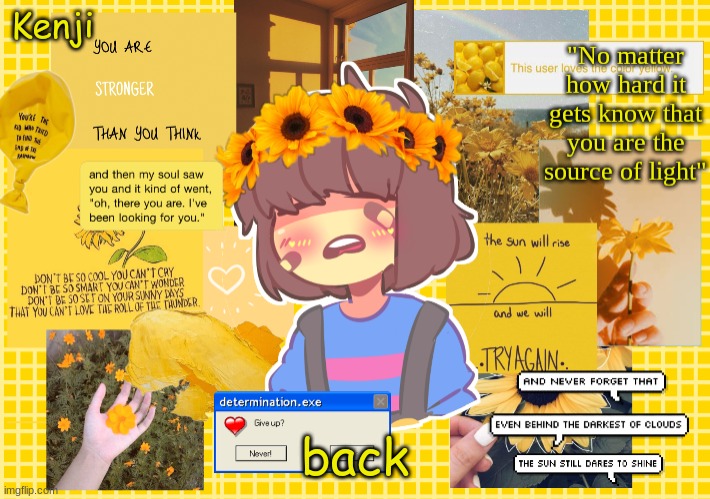 Frisk | back | image tagged in frisk | made w/ Imgflip meme maker