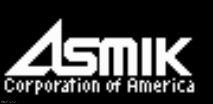 Asmik Logo | image tagged in asmik logo | made w/ Imgflip meme maker