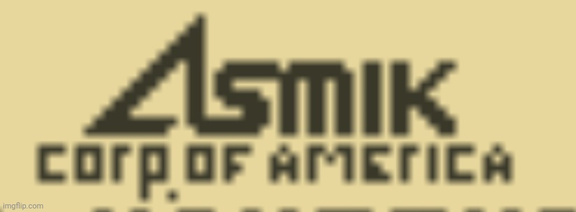 Asmik Logo | image tagged in asmik logo | made w/ Imgflip meme maker