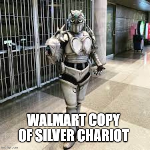 WALMART COPY OF SILVER CHARIOT | made w/ Imgflip meme maker