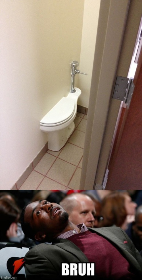 Toilet fail | image tagged in bruh,you had one job just the one | made w/ Imgflip meme maker