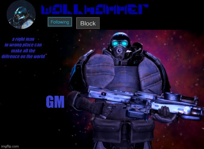 wallhammer | GM | image tagged in wallhammer | made w/ Imgflip meme maker