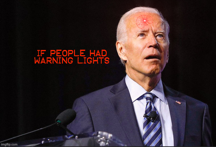 CHECK BRAIN FOR MALFUNCTION | image tagged in joe biden worries,sad joe biden,demented joe biden | made w/ Imgflip meme maker