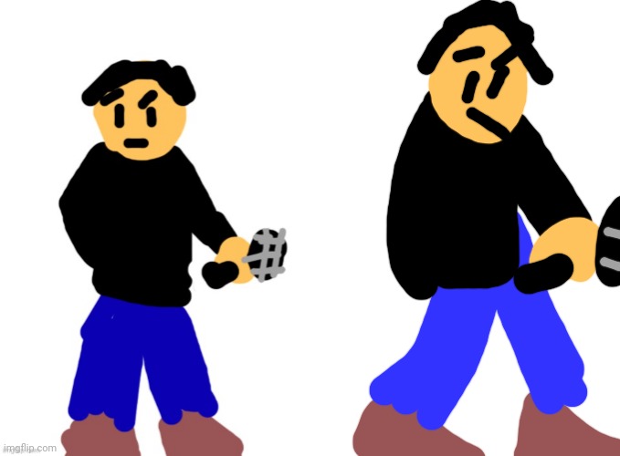 Which is better, OG Kilo (left), or Remastered (by me) Kilo? (Right) | image tagged in memes,blank transparent square | made w/ Imgflip meme maker
