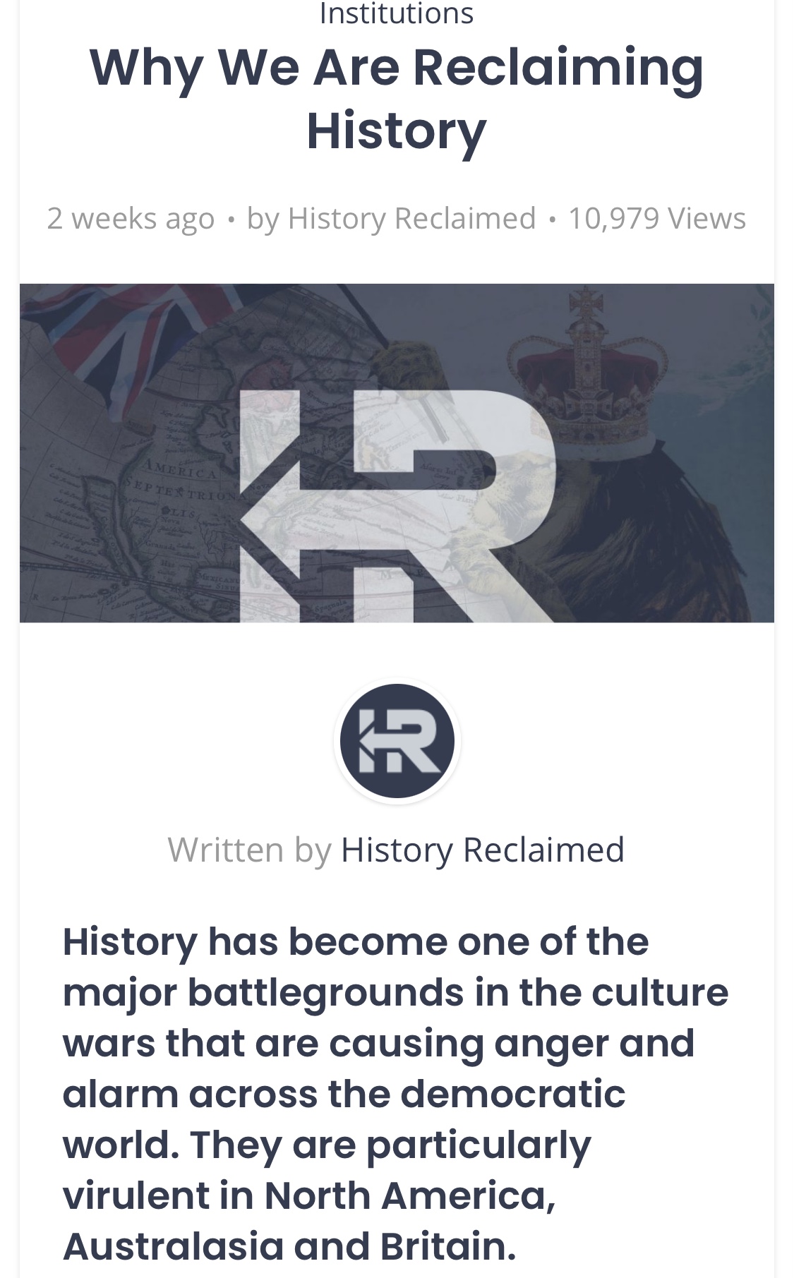 High Quality reclaiming history Blank Meme Template