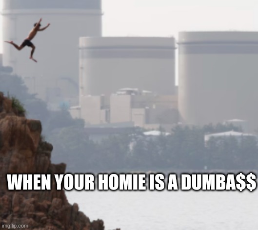 ... |  WHEN YOUR HOMIE IS A DUMBA$$ | made w/ Imgflip meme maker