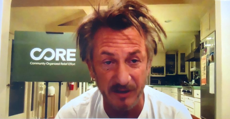 Sean Penn Bedhead Blank Meme Template