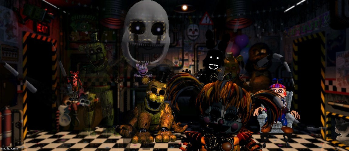 image tagged in fnaf | made w/ Imgflip meme maker