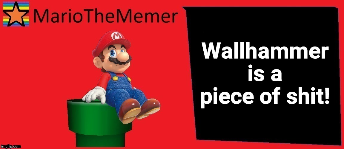 Wallhammer is a piece of shit! | made w/ Imgflip meme maker