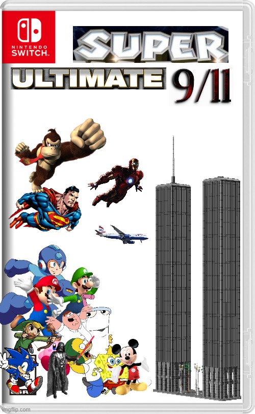 ALLAHU AKBAR!!! | image tagged in memes,funny,nintendo switch,9/11,twin towers,stop reading the tags | made w/ Imgflip meme maker
