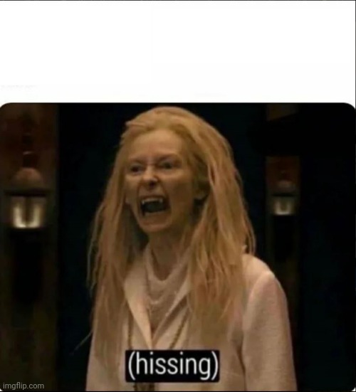 hissing | image tagged in hissing | made w/ Imgflip meme maker