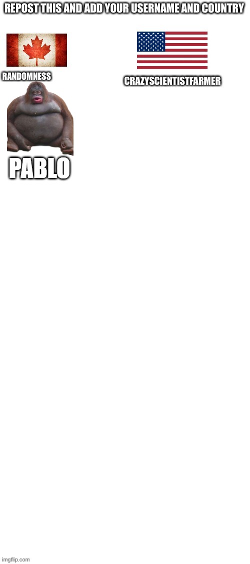 born and raised in p a b l o | PABLO | made w/ Imgflip meme maker