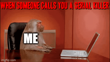 Random Phone Call Monkey Meme GIF