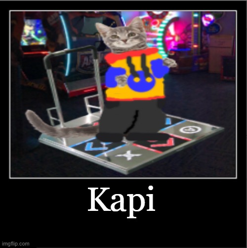 RTX ON | Kapi | image tagged in fnf,friday night funkin,kapi,demotivationals | made w/ Imgflip meme maker