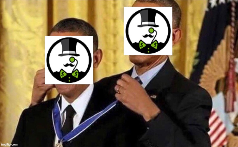 obama medal | image tagged in obama medal | made w/ Imgflip meme maker