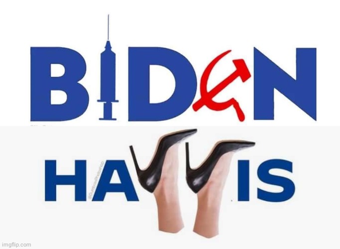 Bolshevik Biden and Heels Up Harris | image tagged in joe biden | made w/ Imgflip meme maker