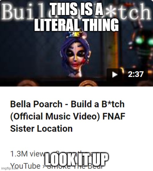 THIS IS A LITERAL THING; LOOK IT UP | made w/ Imgflip meme maker