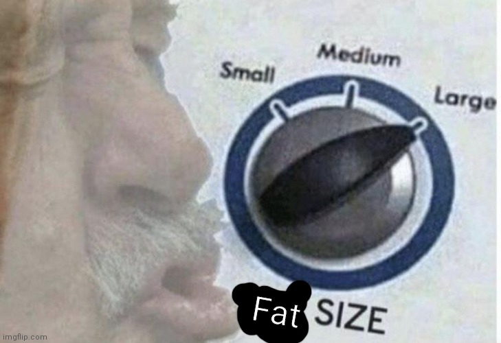 Oof size large | Fat | image tagged in oof size large | made w/ Imgflip meme maker