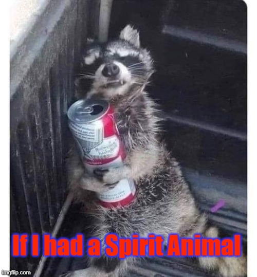 Spirit Animals | If I had a Spirit Animal | image tagged in buzzed,wasted,me,funny memes | made w/ Imgflip meme maker