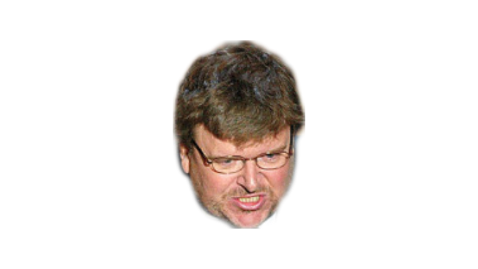 High Quality Michael Moore head #1 Blank Meme Template