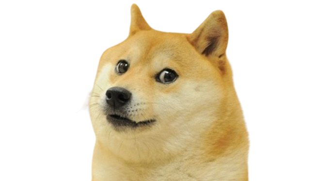 DOGECOIN Blank Meme Template