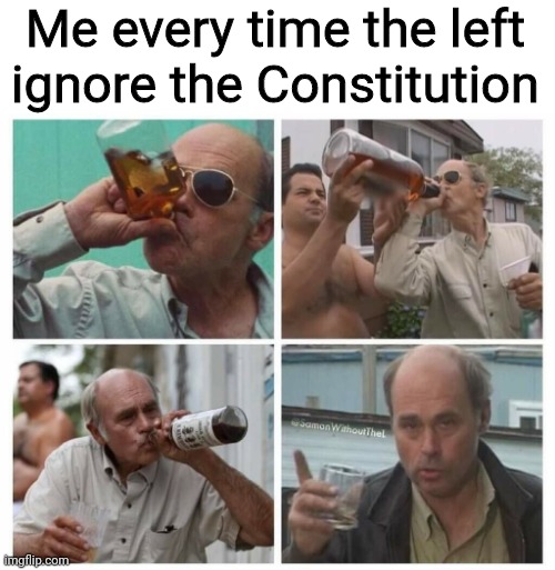 Me every time the left ignore the Constitution | made w/ Imgflip meme maker