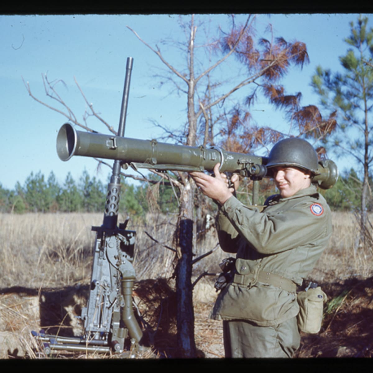 High Quality Soldier with bazooka Blank Meme Template