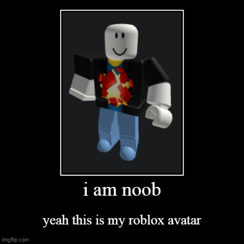 what do yall think of my Roblox avatar - Imgflip