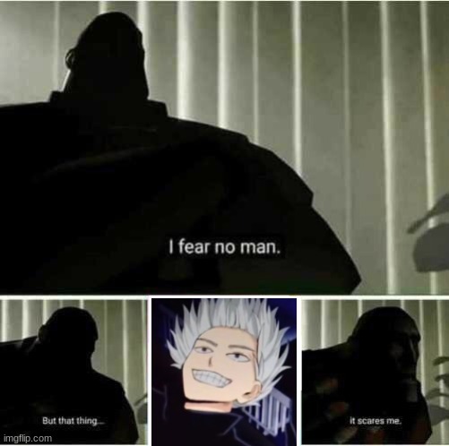 why do people do this | image tagged in i fear no man | made w/ Imgflip meme maker