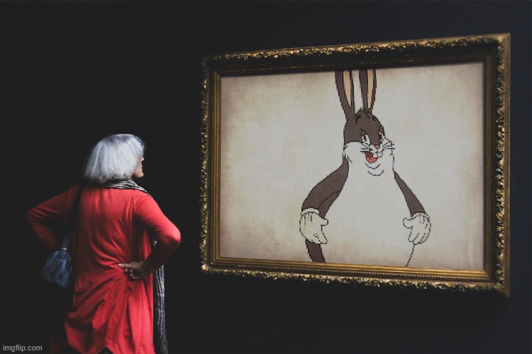 Le shitpost | image tagged in big chungus,shitpost | made w/ Imgflip meme maker
